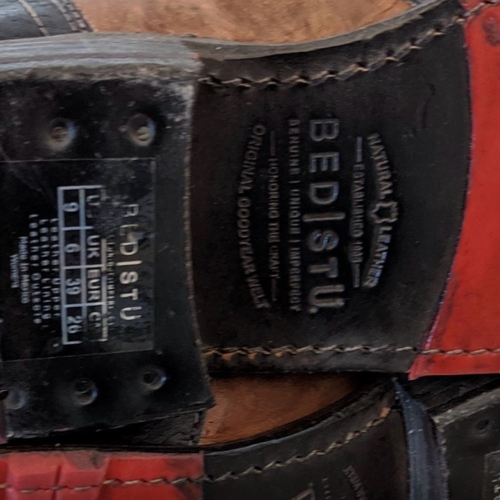 BED STU tall Leather Boots - Picture 6 of 9